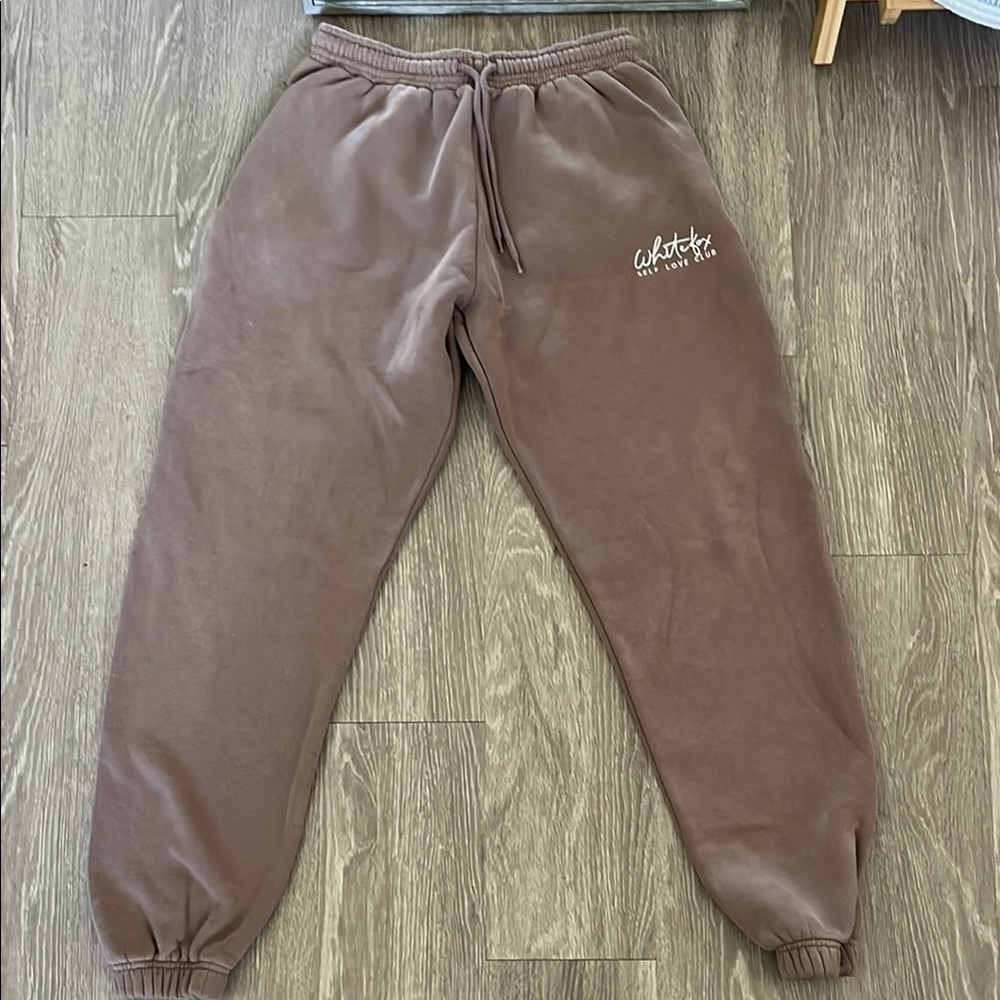 White Fox Sweatpants